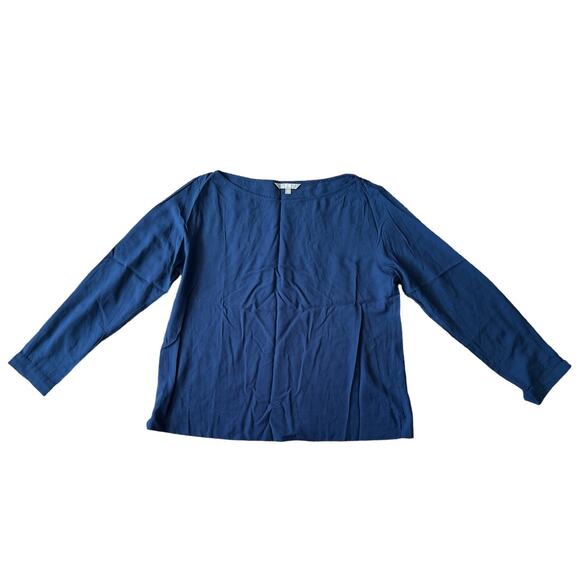 UNIQLO Navy Long Sleeve Top, large - Picture 1 of 6
